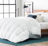 White Duvet Insert, Hypo-Allergenic Goose Down Alternative Comforter