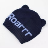 POM POM Beanie Hat Jacquard Children Knitted Hat