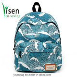 Fashion 600d Polyester Digital Printing School Bag Travel Backpack