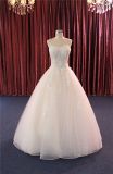 Strapless Beading Lace Bridal Gown Wedding Dress