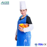 Disposable Bioclean Blue Poly Apron Flat Pack