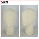Fabric Wrapped Female Head Mannequin for Head Display in Hot Sale