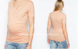 Womens Maternity Blouse with Shirring Design