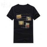 Fashion Sexy Cotton/Polyester Printed T-Shirt for Men (M061)