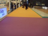 Any Colors Available Nonwoven Needle Punch Carpet Wedding Plain Exhibition Carpet