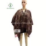 More Thick Warm Clothes Plaid Furcal Cashmere Shawl