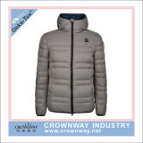 Water-Resistant Men Winter Puffer Padded Jacket with Custom Logo