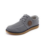 Wholesale Mens Casual Suede Shoes Breathable Canvas Shoes