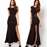 Latest Slimming Sexy Long Maxi Lace Gown Dress