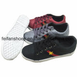 New Design Women Casual Canvas Shoes Injection Shoes Footwear (FHY913-7)