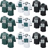 Philadelphia Bennie Logan Connor Barwin Brown Elite Game Football Jerseys