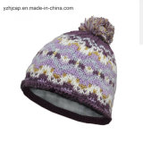 Knit Hat POM POM Knitted Hat Beanie Hat