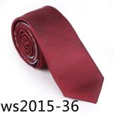 New Design Fashionable Slim Necktie (Ws2015-36)