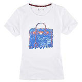 Fashion Nice Cotton Printed T-Shirt for Women (W112)