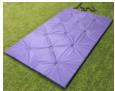 Double Fabric Automatic Inflatable Cushion