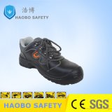 Safety Work Protection Genuine Leather Shoes with Steel Toe