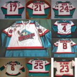 Whl Kelowna Rockets Kiel Mcleod Stephen Sunderman Hockey Jerseys