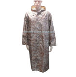 Waterproof Long Army Rainwear in Desert Digital Camouflage