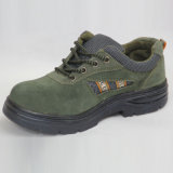 Suede Leather Work Safety Shoes
