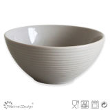 Light Grey Swirl Ceramic Bowl
