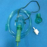 Oxygen Concentration Adjustable Medical Venturi Mask (Green, Adult with Tubing)