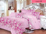 Poly/Cotton Printed King Fitted Bedspread Patchwork Bedding Set T/C