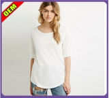 Fashion Sexy Cotton Printed T-Shirt for Women (W252)