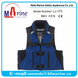 Navy Color Life Vest with Collar