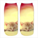 3D Animals Design Sweety Ankle Sock