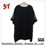 Custom Women Sleeves Hollow Straight Skirt with Logo