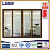 Sliding Door Frames with Artistic Double Glass