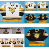 Customize Qmjhl Victoriaville Tigres Mathieu Garon Pj Stock Hockey Jerseys