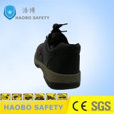 Double Density PU Sole Leather Waterproof Industrial Safety Footwear with Steel Toe