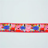 Fabric Grosgrain Heat Transfer Customised Printed Ribbon