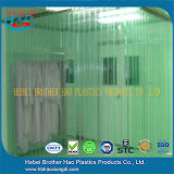 400mm Width Anti-Static Green Double Ribbed PVC Strip Curtain Rolls