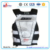 Black and White Color Racing Pfd for Kayak