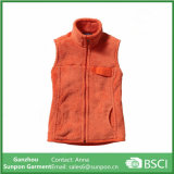 Women's Re-Tool Fleece Vest in Orange