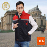 OEM Man Safety Vest in Winter, Multi Pocket Thick Cotton Vest