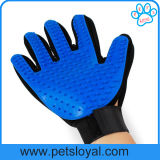 Factory Hot Sale True Touch Five Finger Pet Grooming Glove