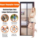 2018 New Cheap Mesh Magnetic Accordion Screen Door