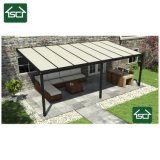 Best Sun Shelter Wall Mounted PC Roof Alu with Mosquito Net Nylon Aluminium Patio Cover