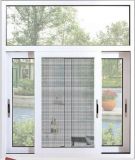 High Quality Thermal Break White Color Aluminum Sliding Window with Mosquito Net/Fly Screen