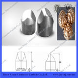 Scoop Shaped Tungsten Carbide Button for Roller Bits