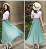 Popular High Quality Ladies Fashion Pleated Skirt Wholesale