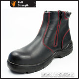 Women Industrial Leather Safety Shoes with Steel Toecap (Sn1530)