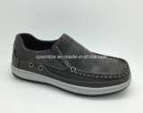 Fashion Boys Slip on Casual Shoes with Grey PU