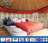 Waterproof Canvas Family Living Bamboo Mongolian Yurt Tent