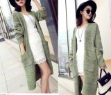 Long-Sleeved Cardigan Sweater Shawl Jacket Women (BTQ119)