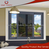 Powder Coated Aluminum Profile Sliding Window with Mosquito Net