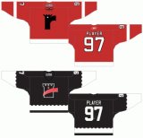 Quebec Major Jr Hockey League Quebec Remparts Customized Ice Hockey Jersey